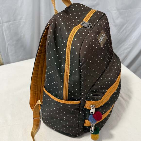 Matilda Jane Green Cross Campus Polka Dot Backpack - Picture 3 of 6
